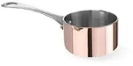 HENDI Miniatur-Kasserolle mit Ausgie&szlig;er, 0,05L, ⌀50x(H)30mm