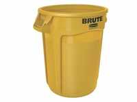 Runder Brute Container, 121,1 Liter, Rubbermaid, VB 002632, Gelb