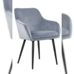 SalesFever Esszimmerstuhl | mit R&uuml;ckensteppung | Metall | B 61 x T 60 x H 85...
