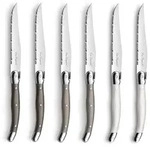 Lou Laguiole TRADITION Steakmesser Set, Edelstahl 18/0, 6-teilig