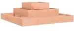 vidaXL Pflanzk&uuml;bel 80x80x27 cm Massivholz Douglasie