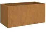 vidaXL Pflanzk&uuml;bel 62x30x29 cm Cortenstahl