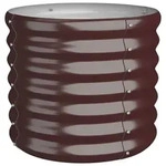 vidaXL Pflanzk&uuml;bel Verzinkter Stahl 40x40x36 cm Braun