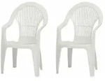 PROGARDEN Vega SET 2x St-Ses wei&szlig; M73533