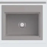 Villeroy & Boch Villeroy&Boch Rechteckiges Sp&uuml;lbecken, Keramiksp&uuml;le Subway Style 60