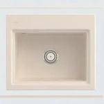 Villeroy & Boch Villeroy&Boch Rechteckiges Sp&uuml;lbecken, Keramiksp&uuml;le Subway Style 60