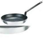 GSW Bratpfanne Gastro traditionell Lyoner Alu 20 x 3,5cm, induktionsgeeignet,
