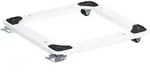 WAGNER Transporthilfe QUADRAT - verstellbar 42-60 x 5 cm, Stahl, Bock- & Lenkrollen
