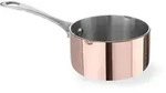 HENDI Miniatur-Kasserolle mit Ausgie&szlig;er, 0,16L, ⌀75x(H)40mm