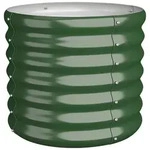 vidaXL Pflanzk&uuml;bel Verzinkter Stahl 40x40x36 cm Gr&uuml;n