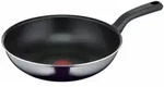 Tefal Resist Wokpfanne, Wok Pfanne, Antihaftversiegelung, Aluminium, &Oslash; 28 cm, D52619