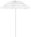 vidaXL Sonnenschirm Hawaii Wei&szlig; 180 cm
