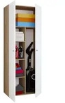 VCM Vandol IIkombi Universalschrank, Reinigungsschrank 2 T&uuml;ren Sonoma-Eiche