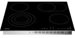 Midea Keramikkochfeld KF500IX 60 cm, 4 Kochzonen, Metallrahmen