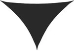 vidaXL Sonnensegel Oxford-Gewebe Dreieckig 5x6x6 m Schwarz