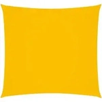 vidaXL Sonnensegel Oxford-Gewebe Quadratisch 4,5x4,5 m Gelb