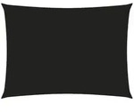 vidaXL Sonnenschirmsegel rechteckiges Oxford-Gewebe 3x4,5 m schwarz Modell Patio Eta