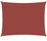 vidaXL Sonnensegel Oxford-Gewebe Rechteckig 3x4 m Terrakotta-Rot