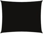 vidaXL Sonnenschirmsegel rechteckiges Oxford-Gewebe 4x5 m schwarz Modell Balcon