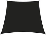 vidaXL Sonnensegel Oxford-Gewebe Trapezf&ouml;rmig 2/4x3 m Schwarz