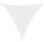 vidaXL Sonnensegel Oxford-Gewebe Dreieckig 4,5x4,5x4,5 m Wei&szlig;