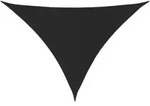 vidaXL Sonnensegel Oxford-Gewebe Dreieckig 4x4x5,8 m Schwarz