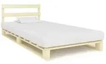 vidaXL Palettenbett Massivholz Kiefer 100&times;200 cm