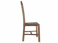 SIT Möbel Stuhl | aus recyceltem Teak-Holz massiv | natur | B 46 x T 45 x H 104 cm 