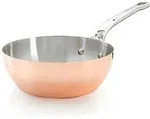de buyer konische sauteuse/schmorpfanne inocuivre &oslash;24cm 1 st&uuml;ck