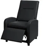 Mendler Fernsehsessel HWC-H18, Relaxsessel Liege Sessel, Kunstleder klappbar