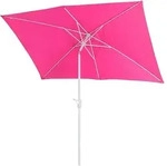 Mendler Sonnenschirm N23, Gartenschirm, 2x3m rechteckig neigbar, Polyester/Alu 4,5kg