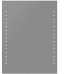 vidaXL Badspiegel mit LED-Leuchten 60&times;80 cm