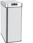 Kitchen Move Automatischer Edelstahl-M&uuml;lleimer SILVERLAKE silber 60L Edelstahl