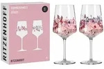 Ritzenhoff Aperitifglas 2er-Set Sommersonett F23, Carolin Oliveira, Kristallglas, 544