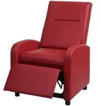 Mendler Fernsehsessel HWC-H18, Relaxsessel Liege Sessel, Kunstleder klappbar