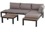 Outsunny - 3-teiliges Gartenm&ouml;bel - 164 x 74 x 69 cm - Aluminium