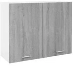 vidaXL H&auml;ngeschrank Lyon Grau Sonoma 80x31x60 cm Holzwerkstoff