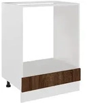 vidaXL Herdumbauschrank Lyon Braun Eichen-Optik 60x46x81,5 cm Holzwerkstoff