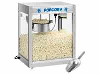 Royal Catering Edelstahl-Popcornmaschine - hohe Leistung 1350W, 5-6 kg/Std.
