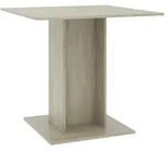 vidaXL Esstisch Sonoma-Eiche 80x80x75 cm Holzwerkstoff