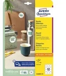 AVERY Zweckform 6223REV-10 Kennzeichnungs-Etiketten, Durchmesser: 30 mm