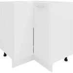 VCM K&uuml;chenm&ouml;bel Unterschrank Esilo Wei&szlig; H. 82 x B. 76 x T. 76 cm