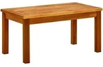 vidaXL Garten-Couchtisch 70x40x36 cm Massivholz Akazie