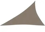 vidaXL Sonnenschirmsegel dreieckiges Oxford-Gewebe 3x4x5 m Taupe Modell Soleil