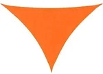 vidaXL Sonnenschirmsegel, dreieckiges Oxford-Gewebe, 3 x 4 x 5 m, Modell Sun Contour