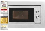 Exquisit Einbau-Mikrowelle EMW10-020 inox | max. 800 W | Garraum 20 l | Inox Front