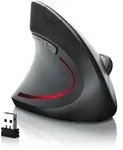 CSL ergonomische Maus, Funk, optische Funk Linksh&auml;nder Vertikal Mouse, gegen
