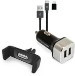Ultron RealPower 168182 - Auto - Zigarettenanz&uuml;nder - 1 m - Schwarz - Silber