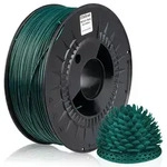 MIDORI&reg; 3D Drucker 1,75mm PETG Filament 1kg Spule Rolle Premium Gr&uuml;n Metallic