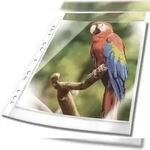 Durable Prospekth&uuml;lle Premium A4 PP 80 myglasklar/wei&szlig; VE=25 St&uuml;ck